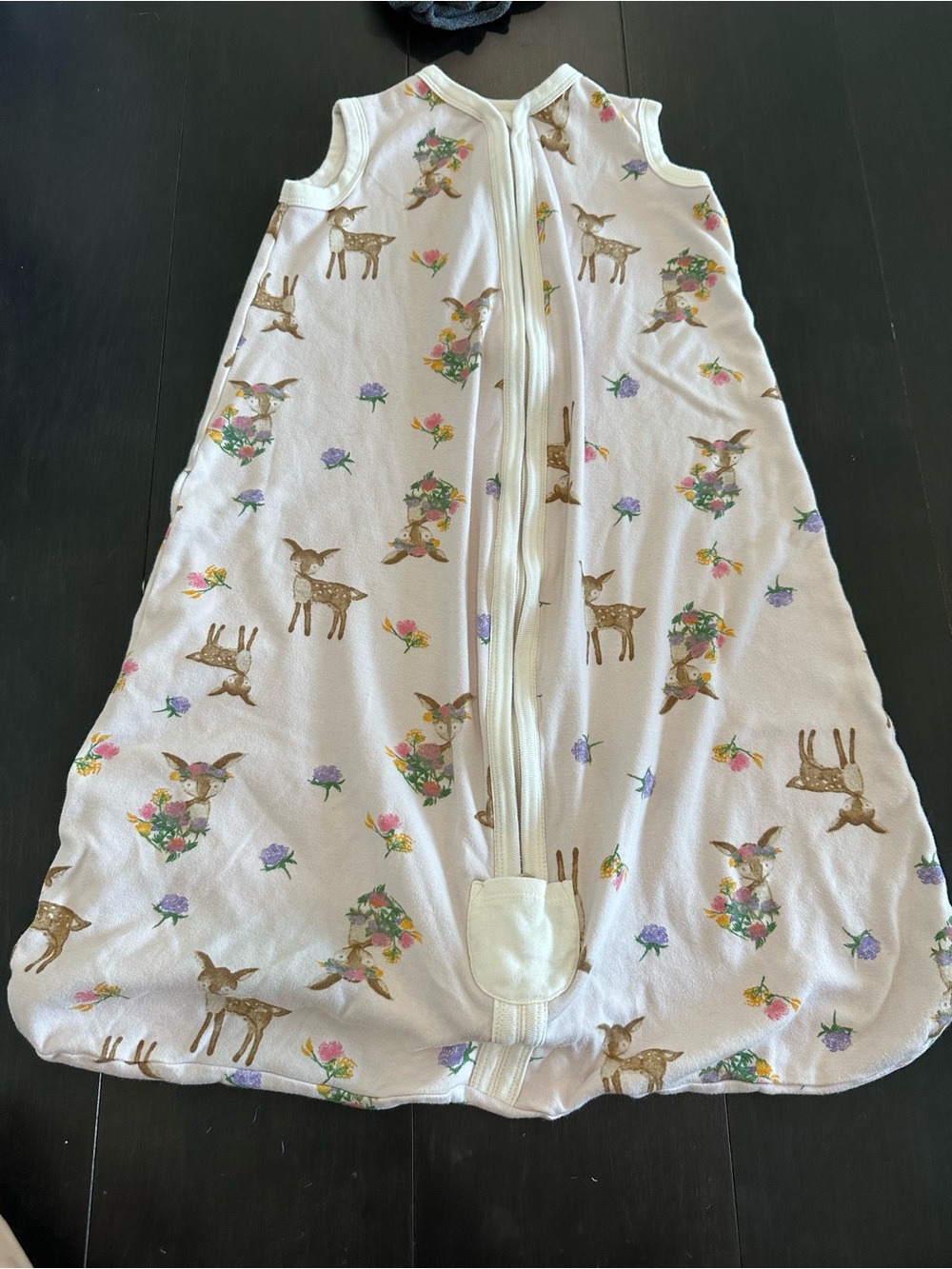 Burt's Bees Girl Sleepsack Floral Deer